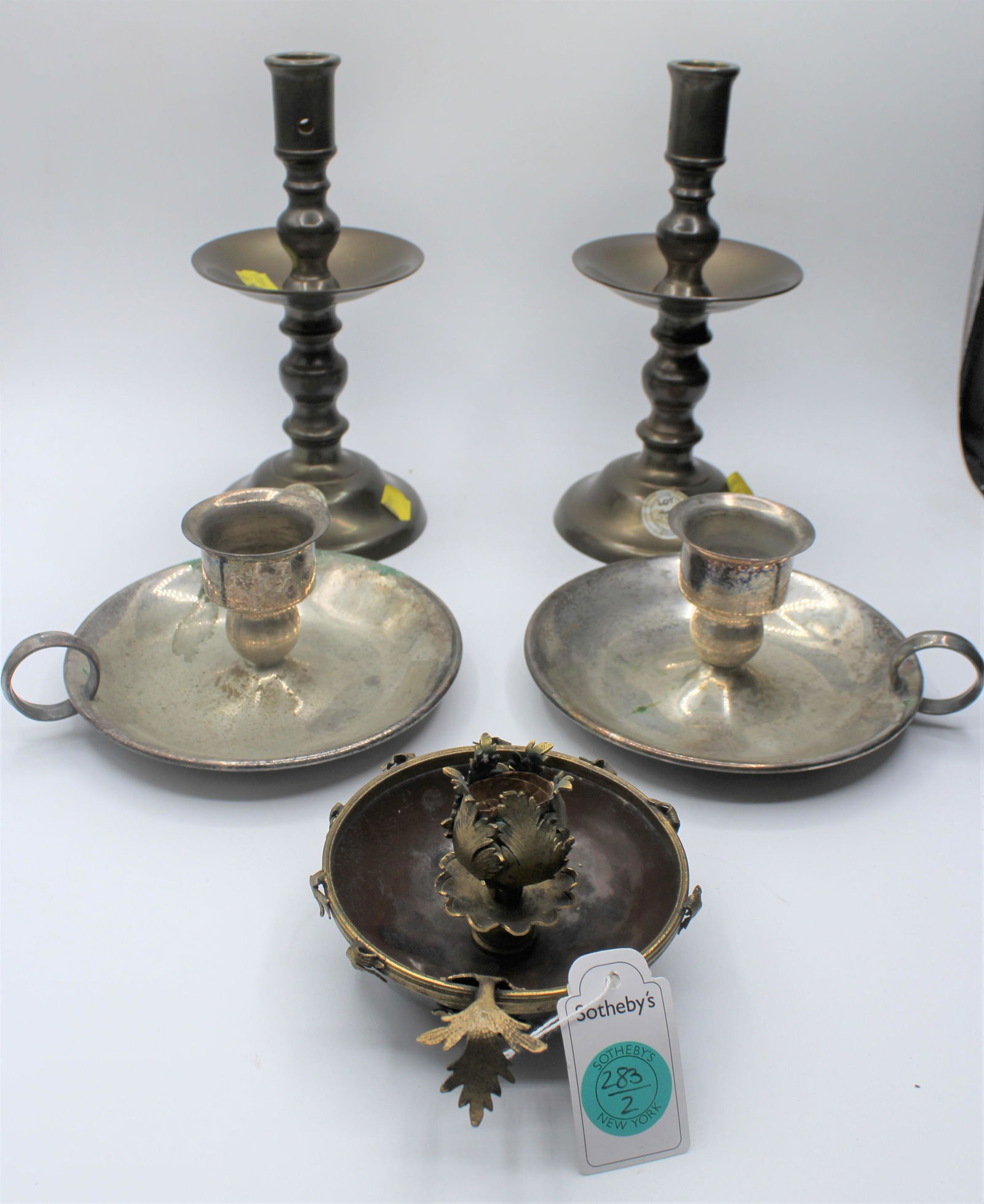 Lot of 5 Vintage Candle Holders (1 of 8)