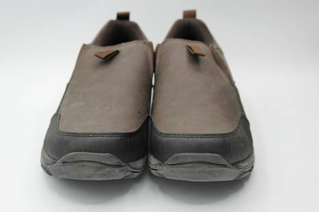 Rugged Outback Men's Comfort Mocs: Leather. Size 10.5