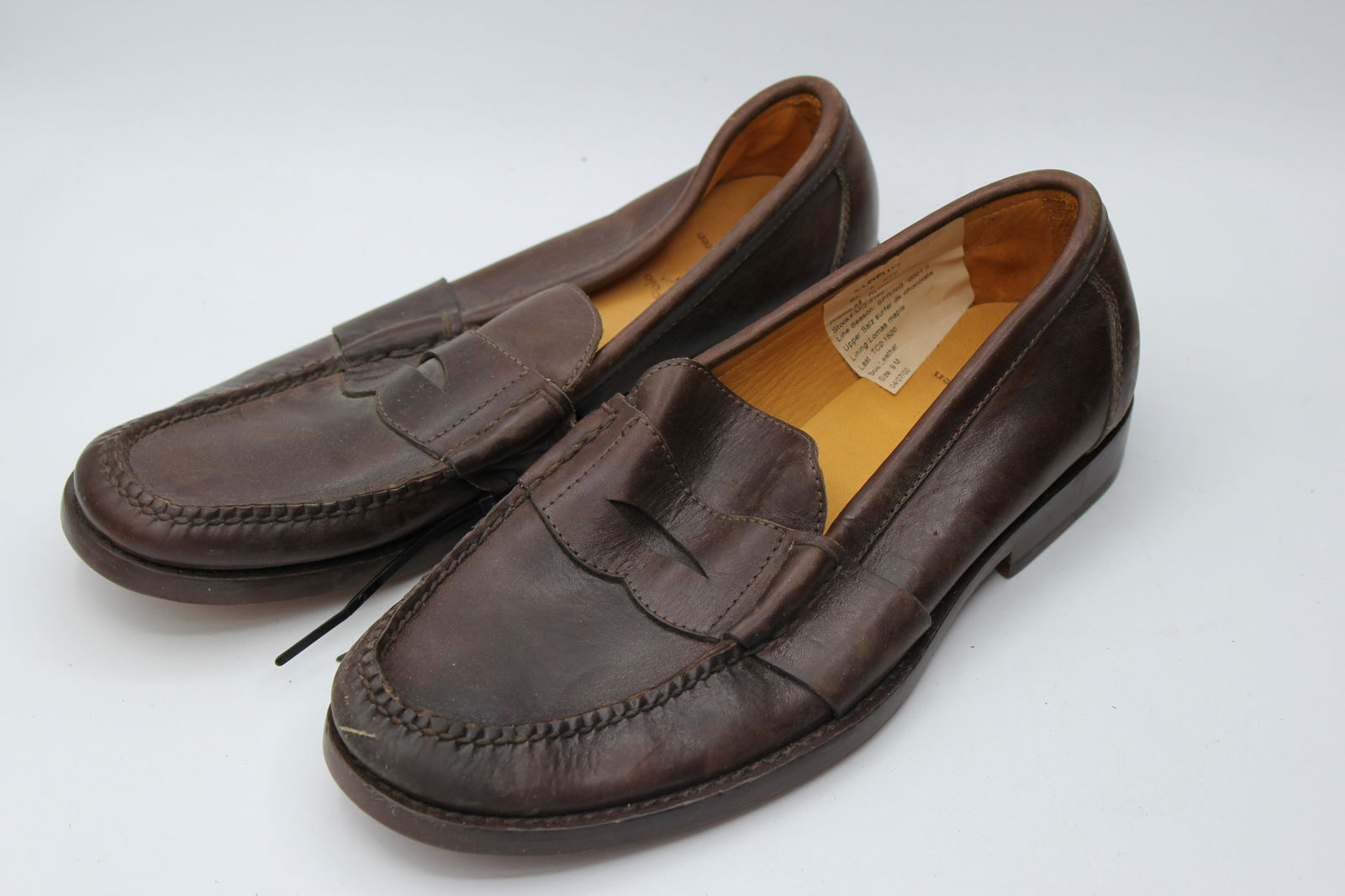 Vintage Polo Ralph Lauren Samello Loafers: Salz surfer dark chocolate, lomas maple. Size 9M. Made in Brazil.