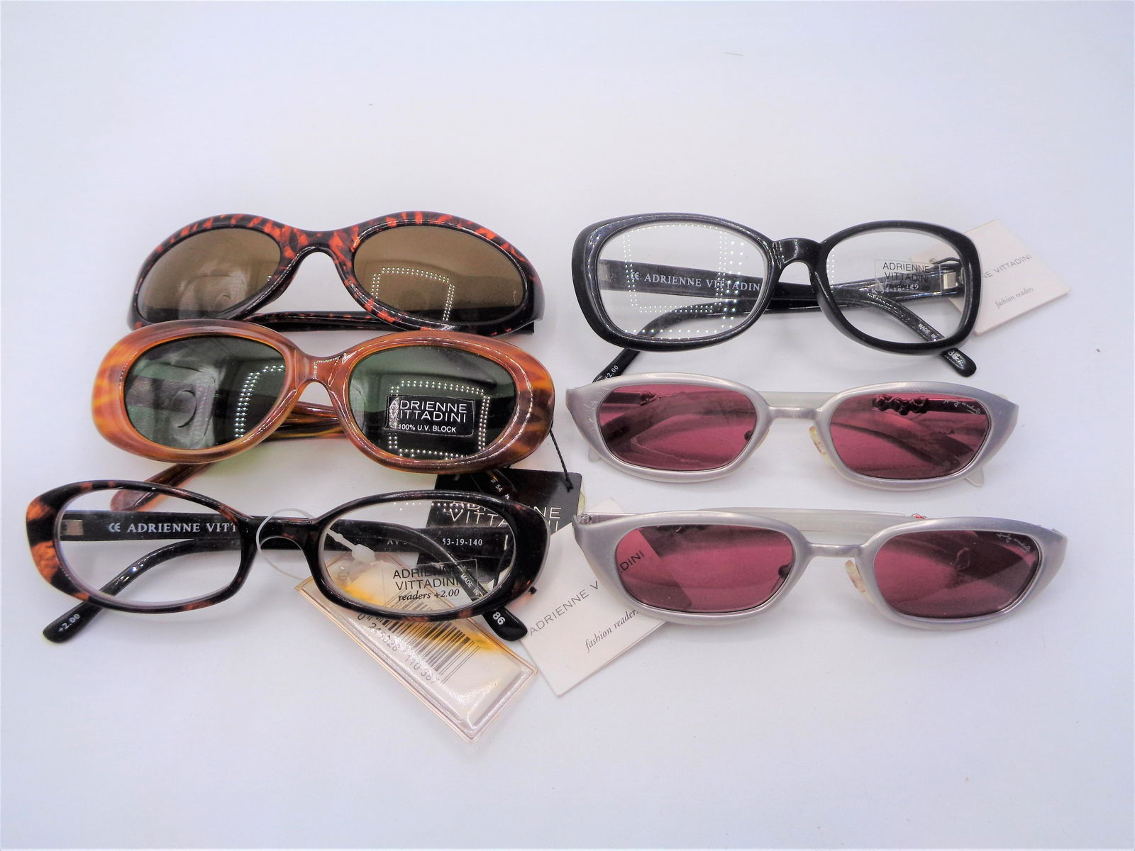 Lot of 6 Warhol & Vittadini Glasses (1 of 9)