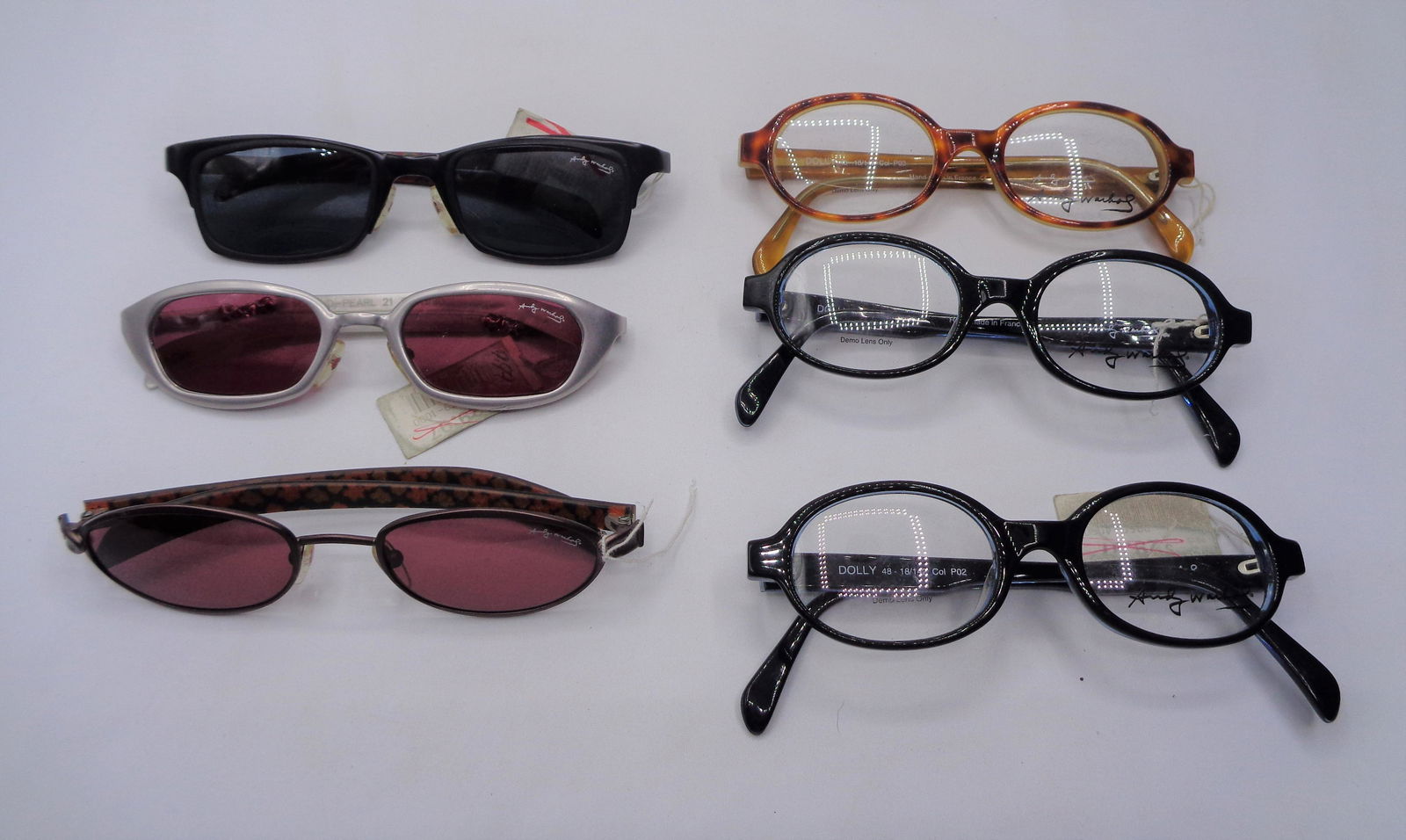 Lot of 6 Andy Warhol Glasses (1 of 7)