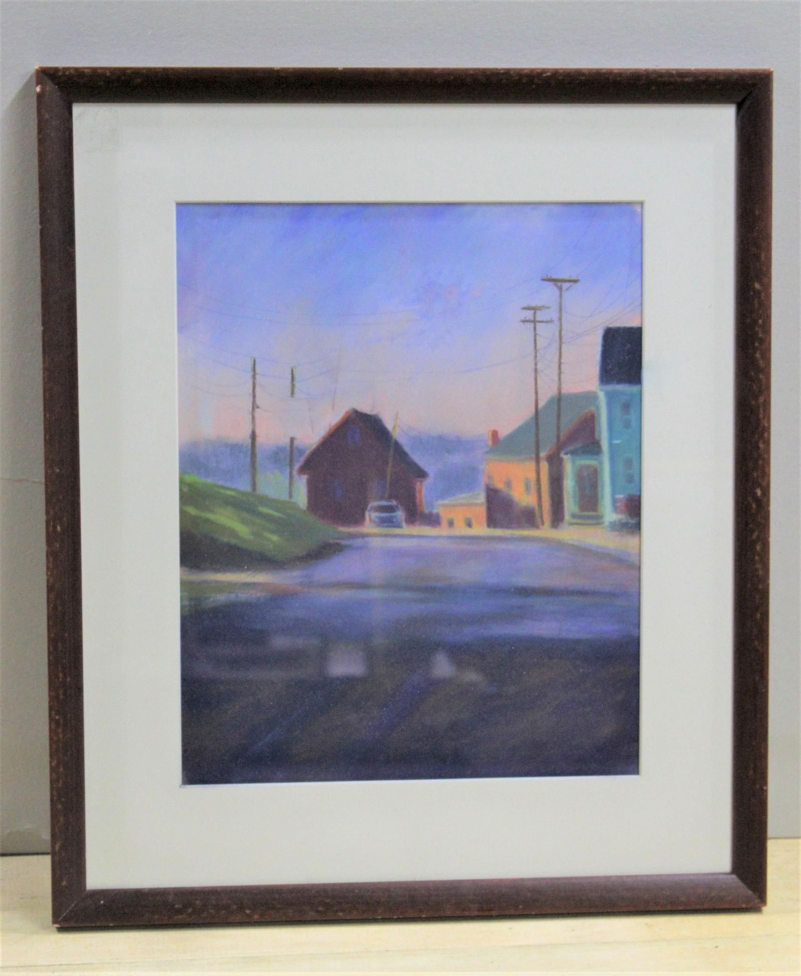 "Road to Essex" Pastel Painting by Susan Guest-Mcphail (1 of 9)