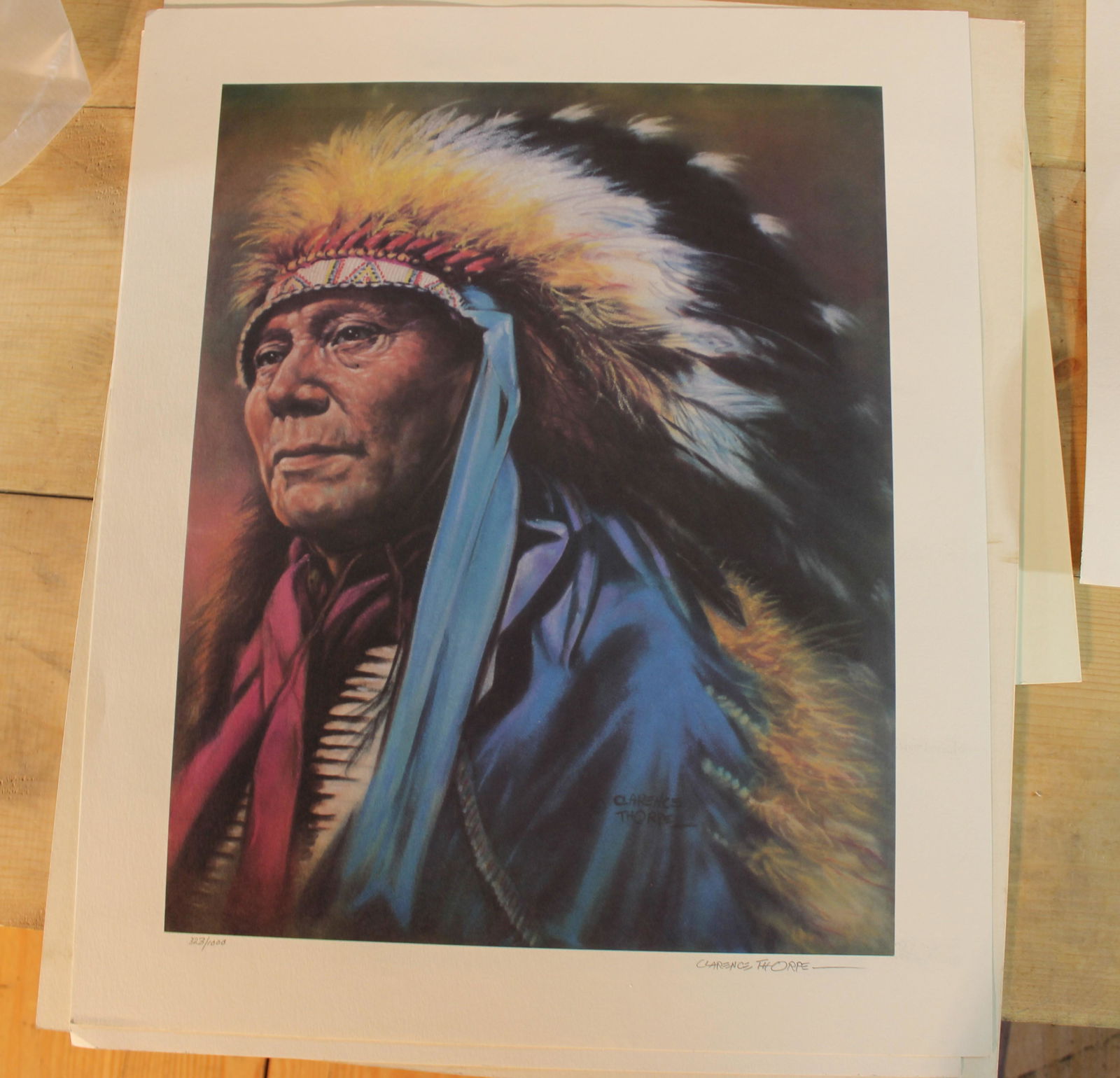 Clarence Thorpe Native American Picture (1 of 4)
