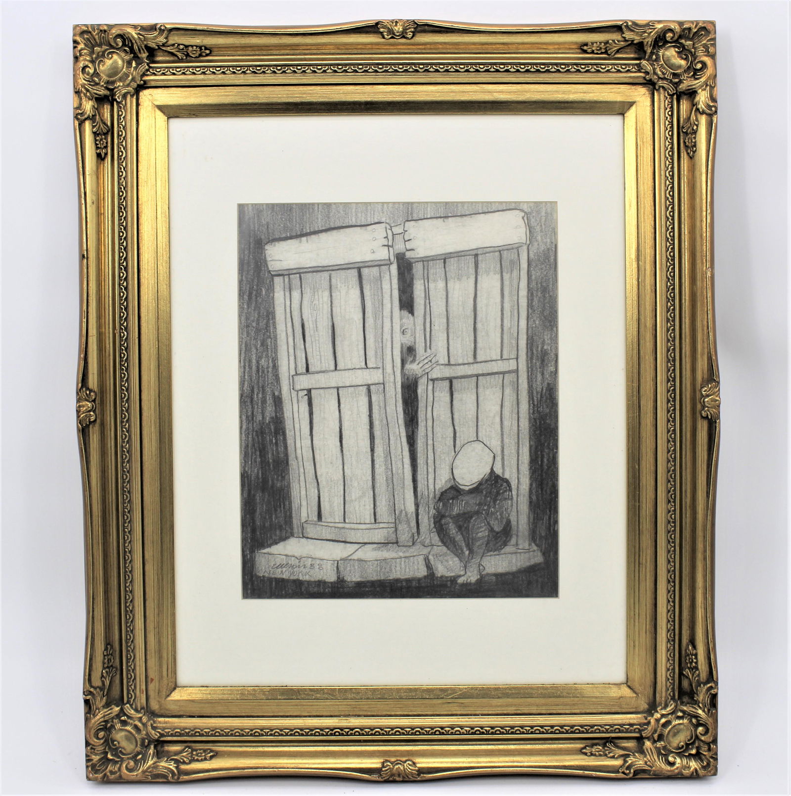 Mario Ciceron Original Charcoal Drawing (1 of 9)