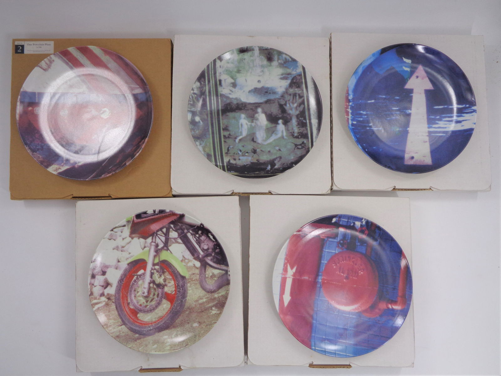 5 Robert Rauschenberg Porcelain Plates (1 of 7)