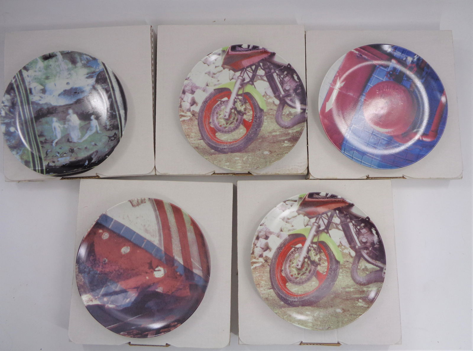 5 Robert Rauschenberg Porcelain Plates (1 of 6)