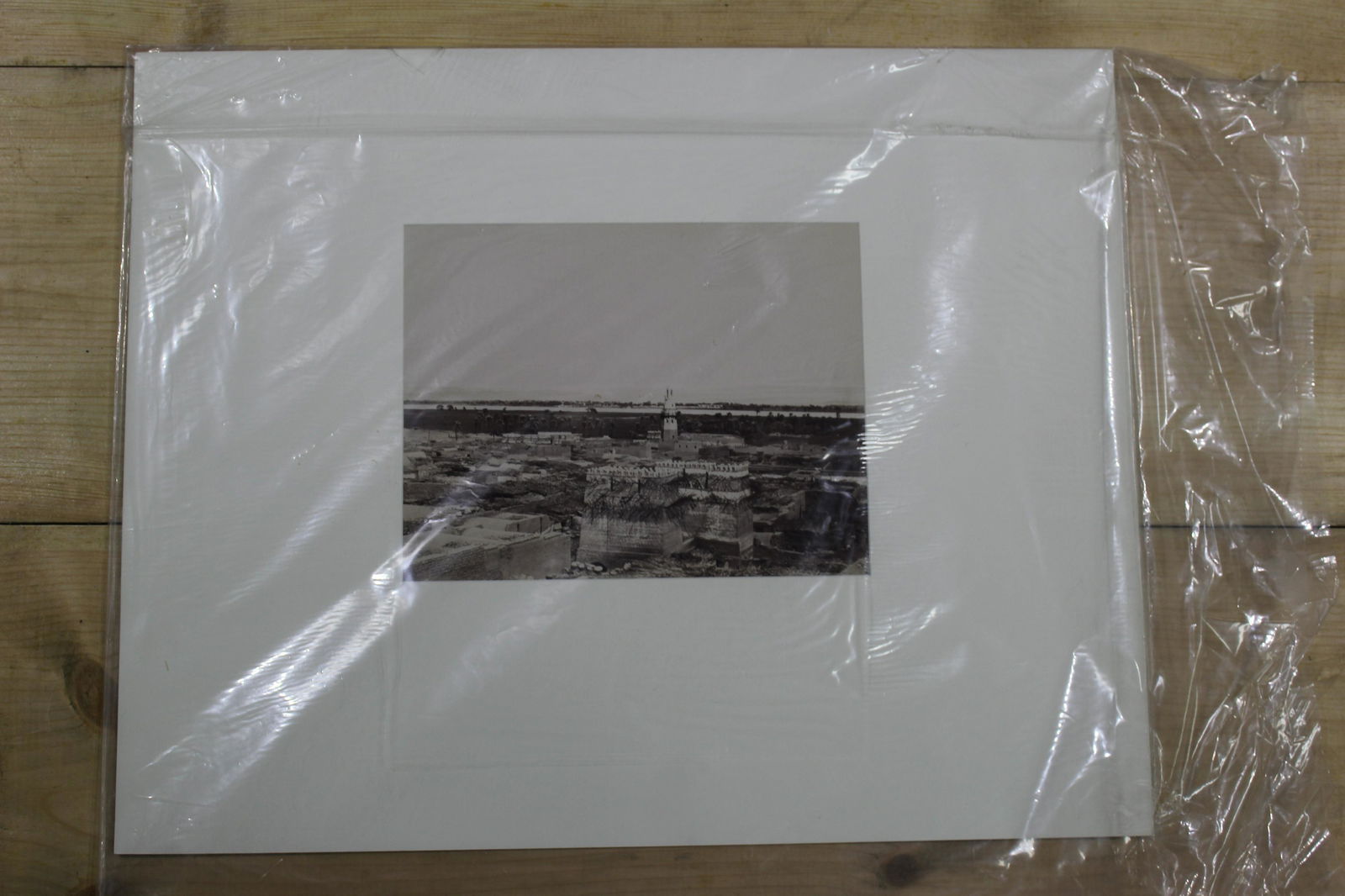 Jean Pascal Sebah Photograph of Riverside Fort/Village (1 of 6)