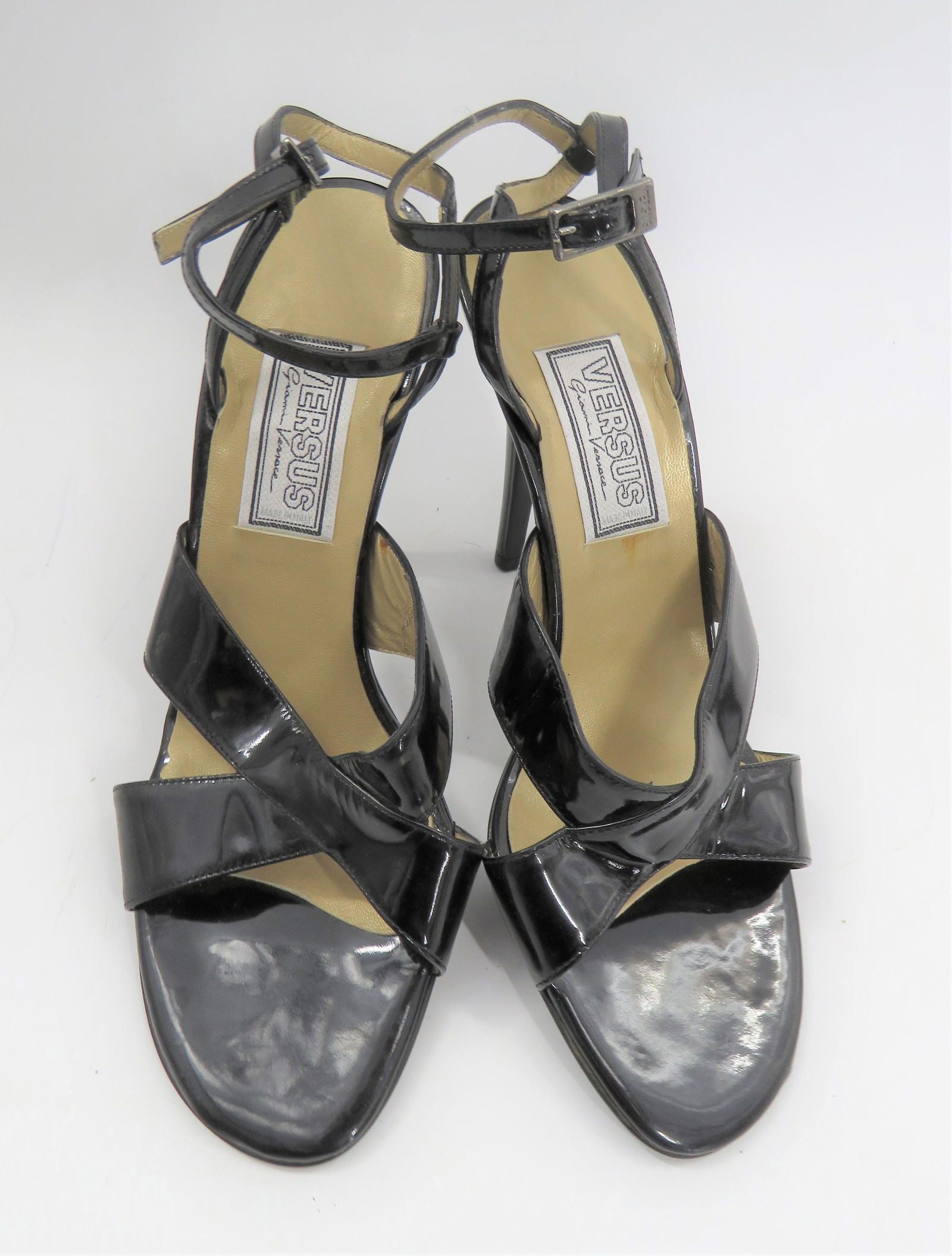 Versace Black Dress Heels (1 of 7)