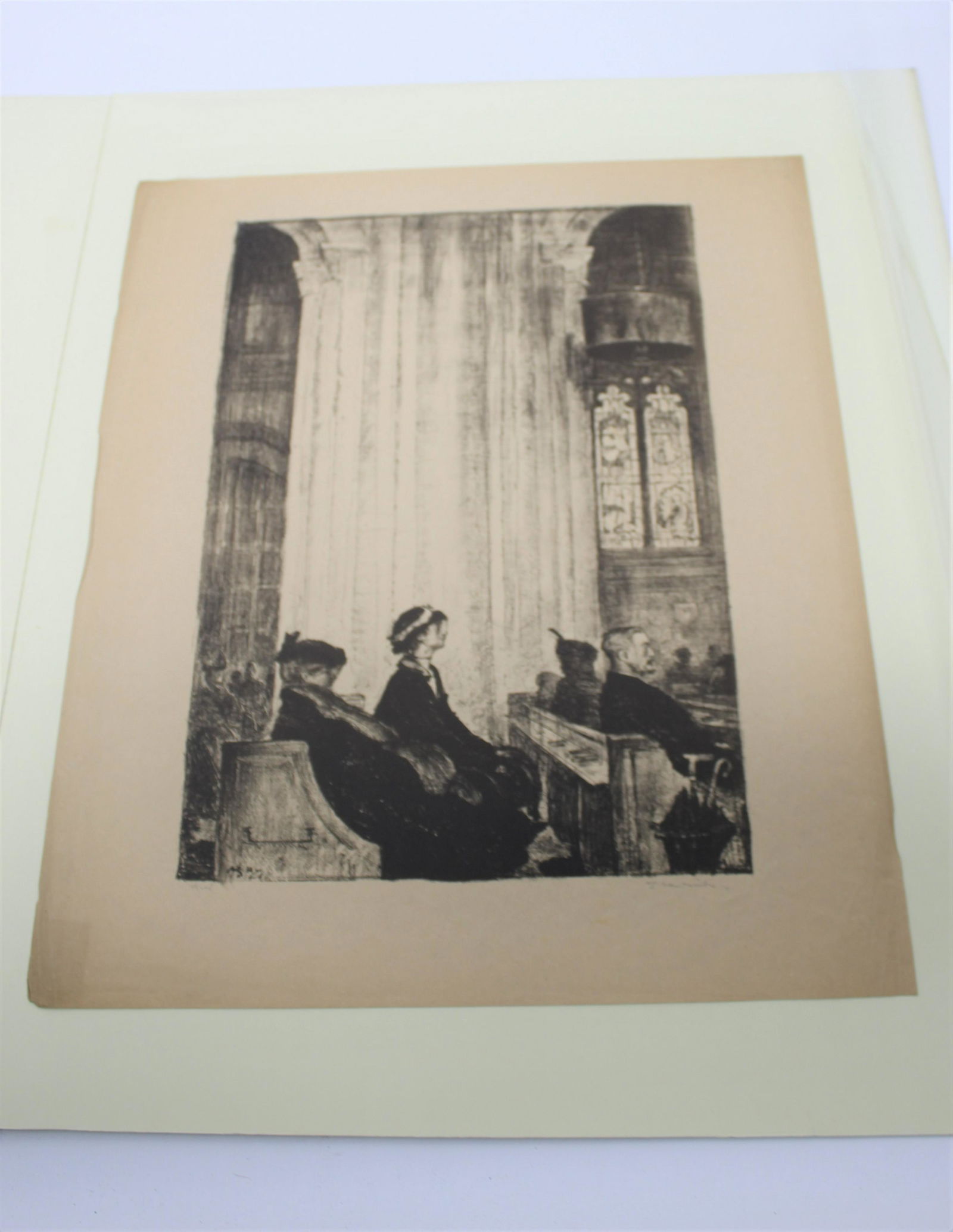 A.S Hartrick - The Sermon (1 of 8)