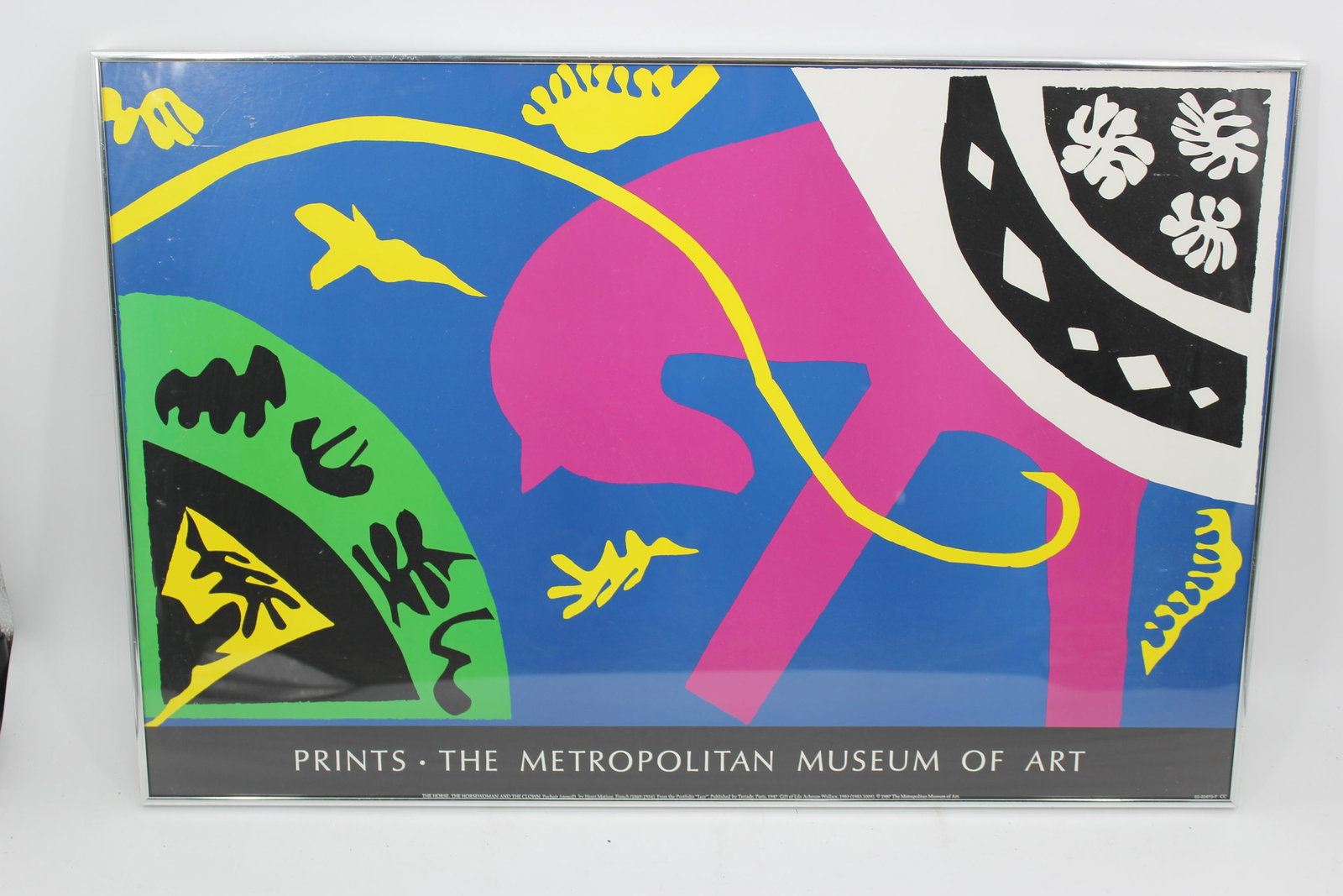 Vintage Henri Matisse Abstract Print: Henri Matisse (French, 1869â€“1954), The Horse, Rider, and Clown,"from Jazz. Prints. The Metropolitan Museum of Art. This lithograph (after the 1947 pochoir) is from the 1983 edition, published i