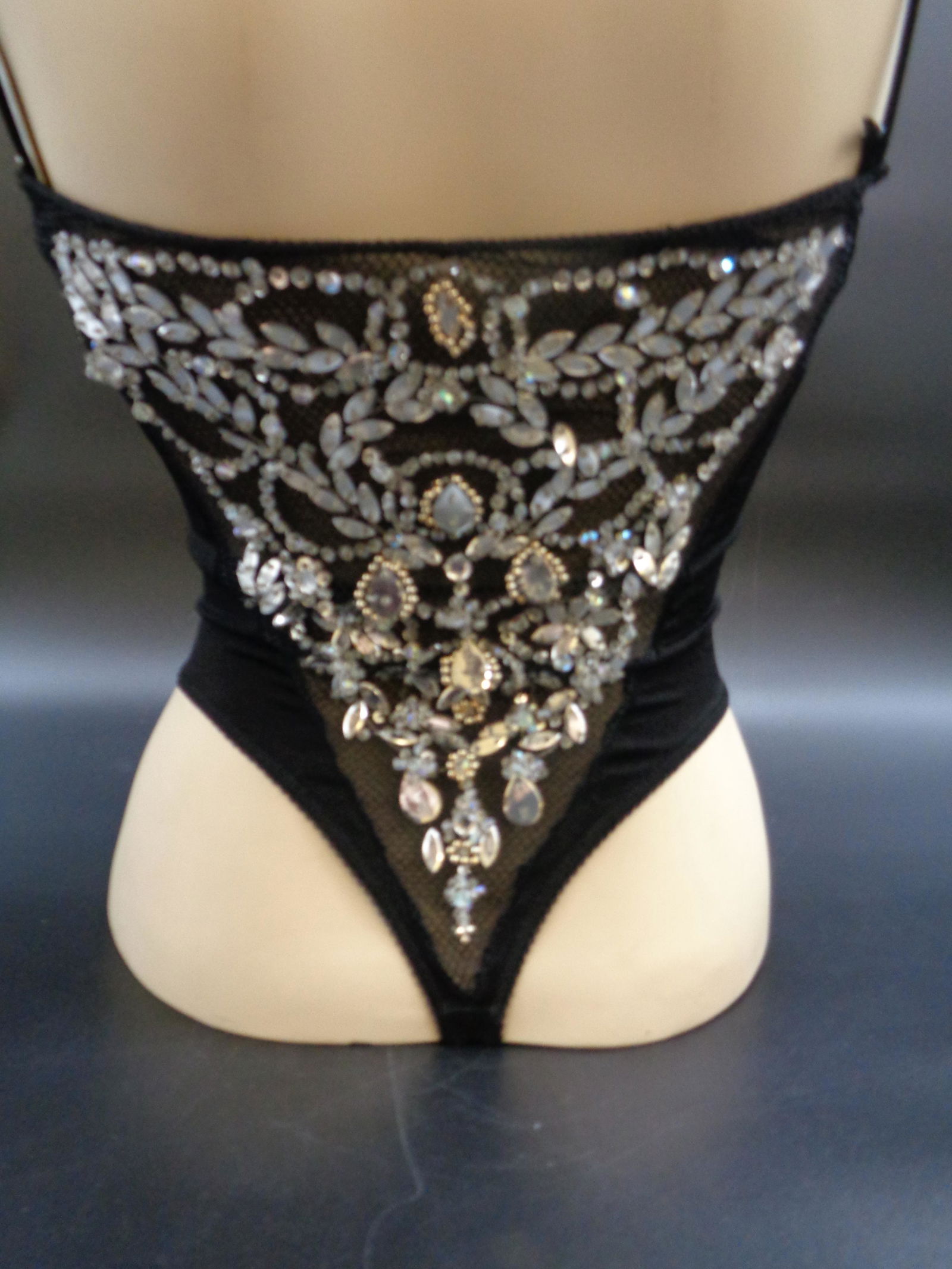 Italian LaPerla Rhinestone Bodysuit (1 of 5)