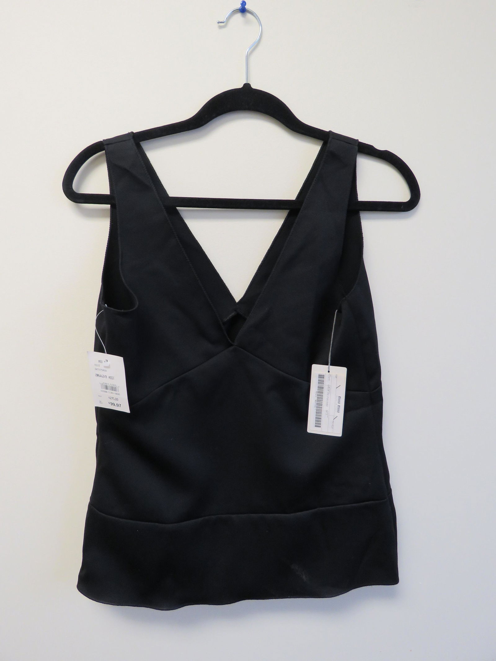 Miu Miu Black Vest (1 of 6)