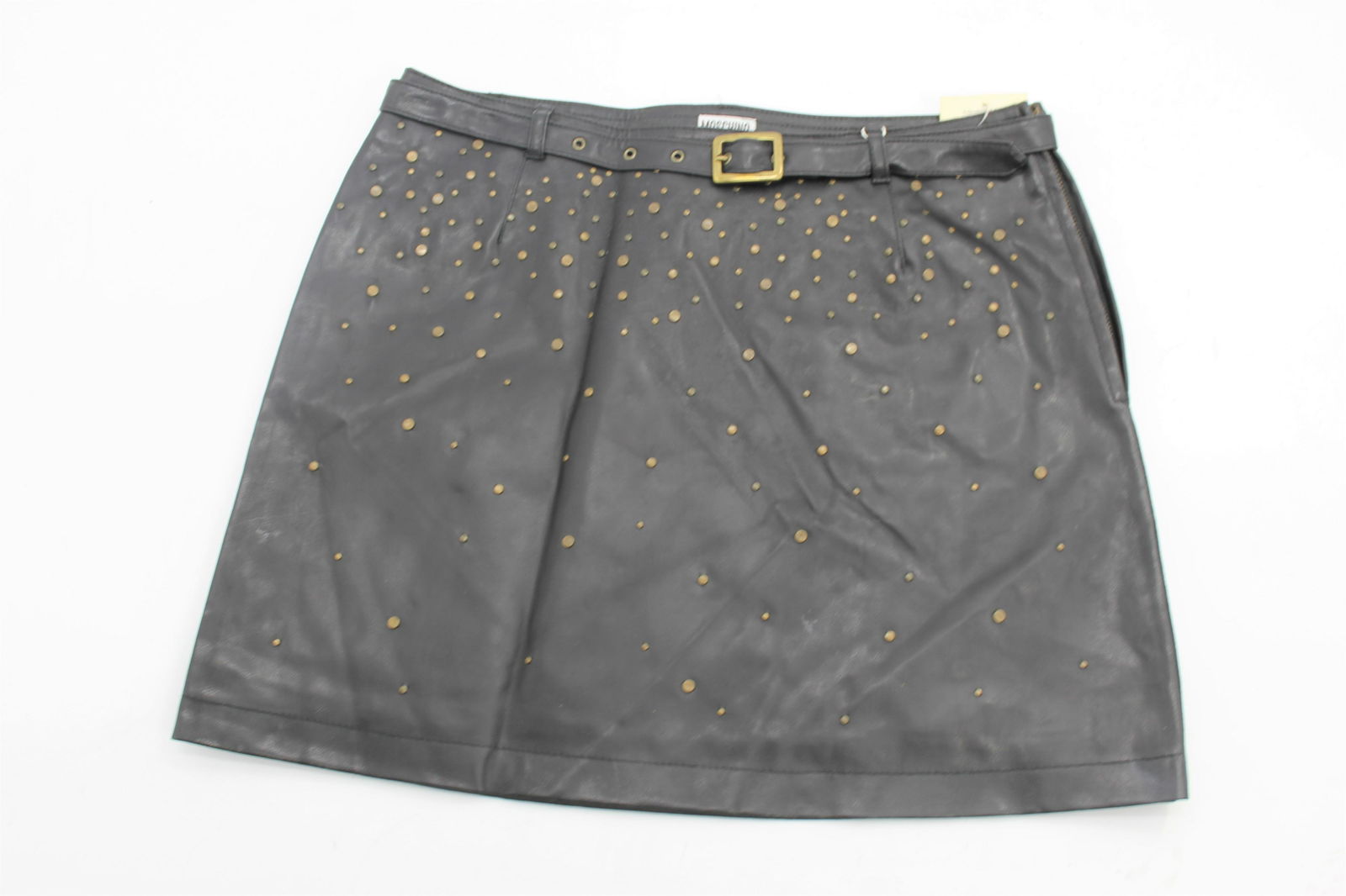 Moschino Leather Skirt (1 of 5)