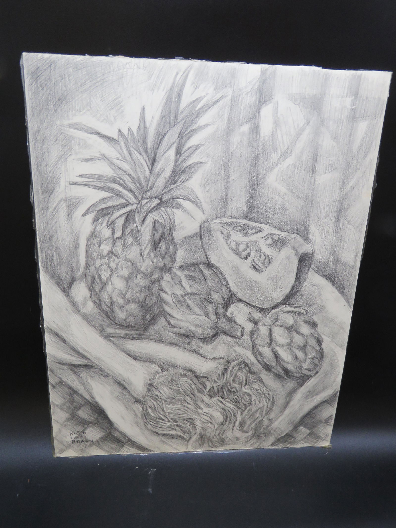 Ruth Light Braun Graphite on Paper (1 of 5)