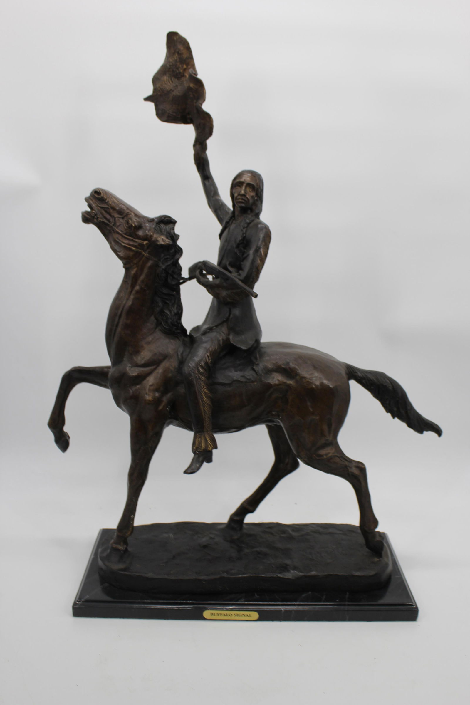 Frederic Remington Buffalo Signal (1 of 7)