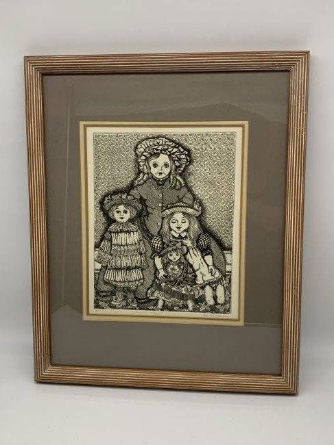 Jillian Herrigel Artist Proof Etching (1 of 7)