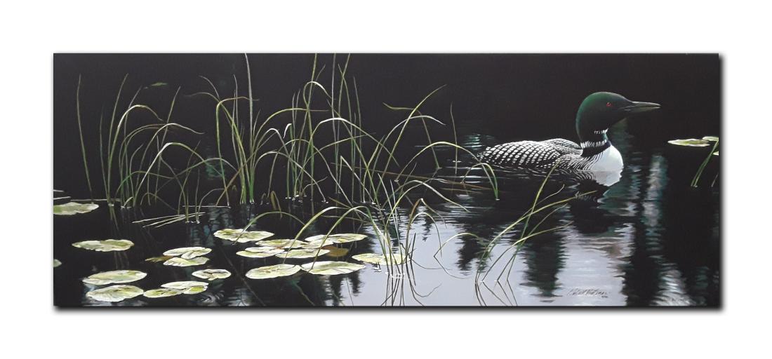 Robert Bateman's "Lily Pads And Loon" Limited Edition (1 of 2)