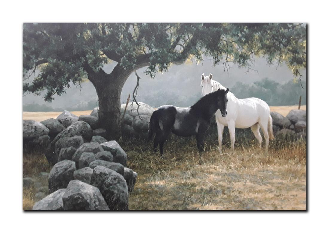 Robert Bateman's "In The Field - Mare And Foal" Limited (1 of 2)