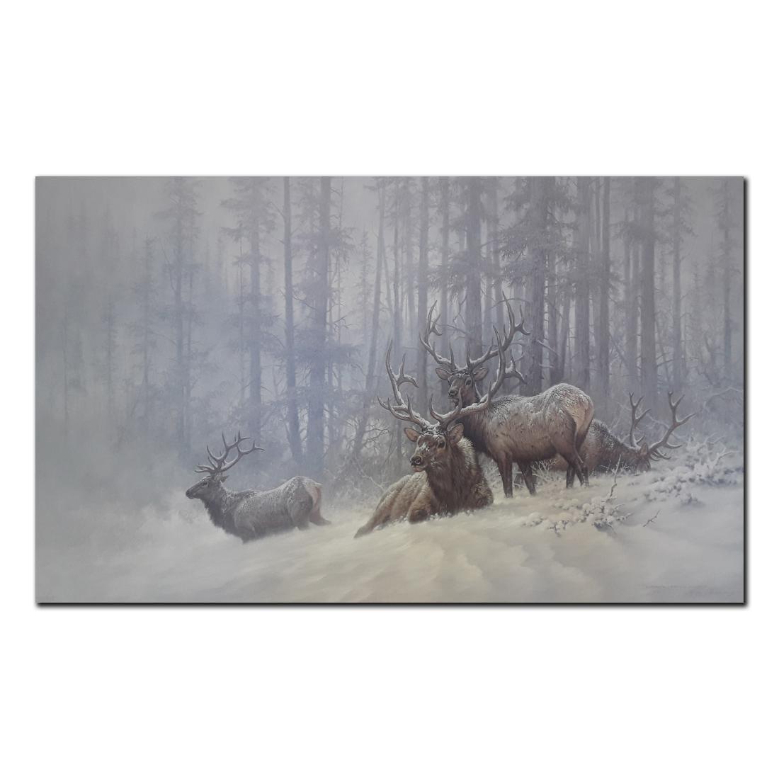 Larry Fanning's "Mountain Majesty- Bull Elk" limited (1 of 1)