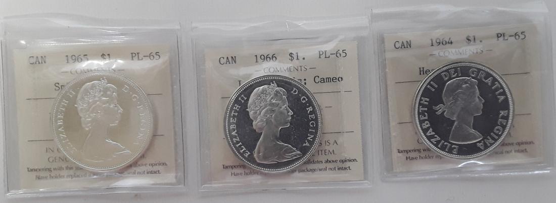 Canadian Prooflike Dollar Collection (1 of 7)