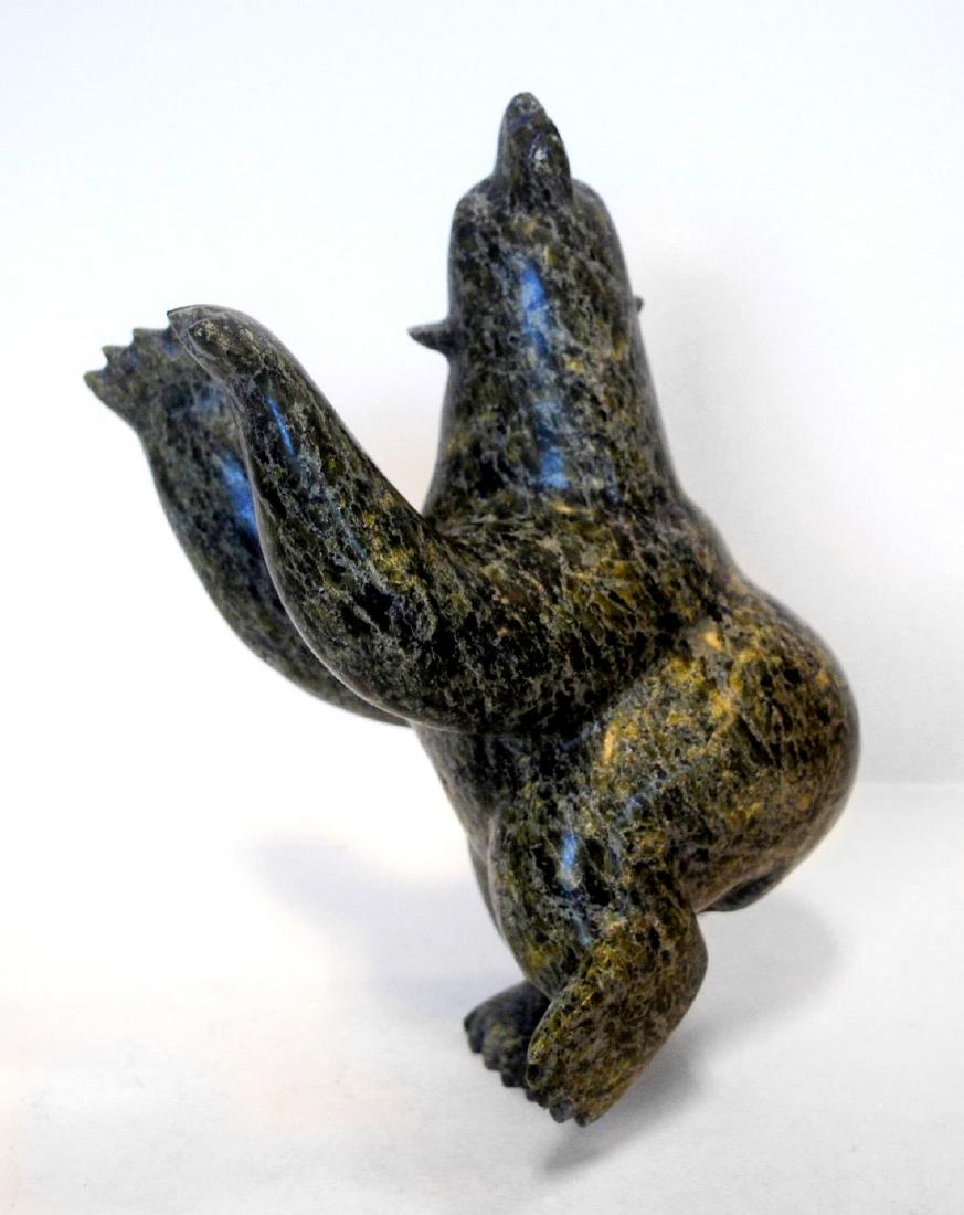 Alariaq Shaa's "Bear" Sculpture (1 of 6)