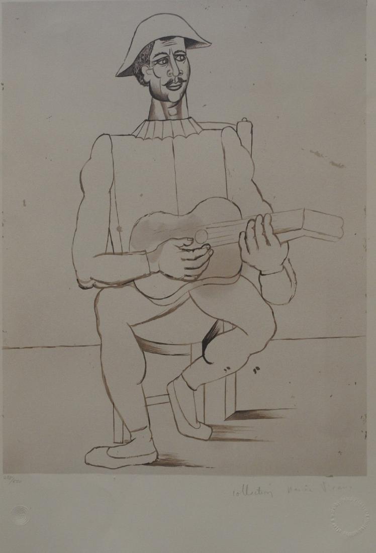 Pablo Picasso's "Arlequin Moustachu a La Guitare" (1 of 1)