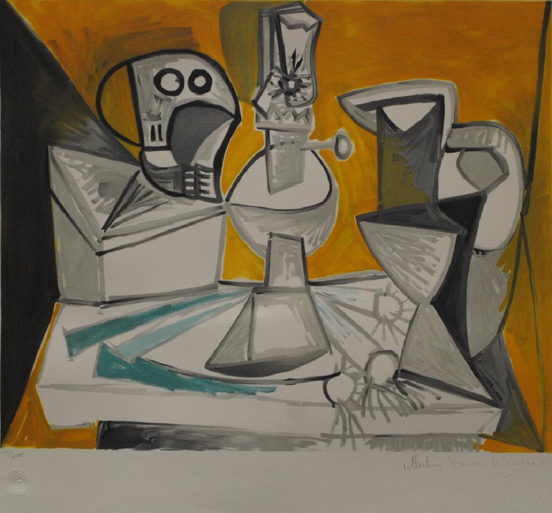 Pablo Picasso's "Tete De Mort, Lampe, Cruches et (1 of 1)