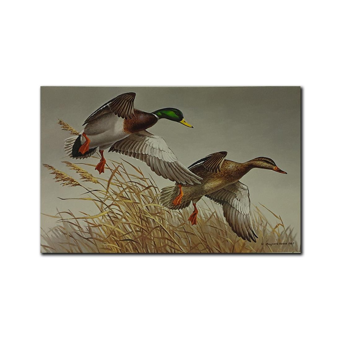 Print and Stamps - Maynard Reece's 'Autumn Wings- (1 of 4)