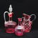 Vintage Cranberry Glass Collection - 4