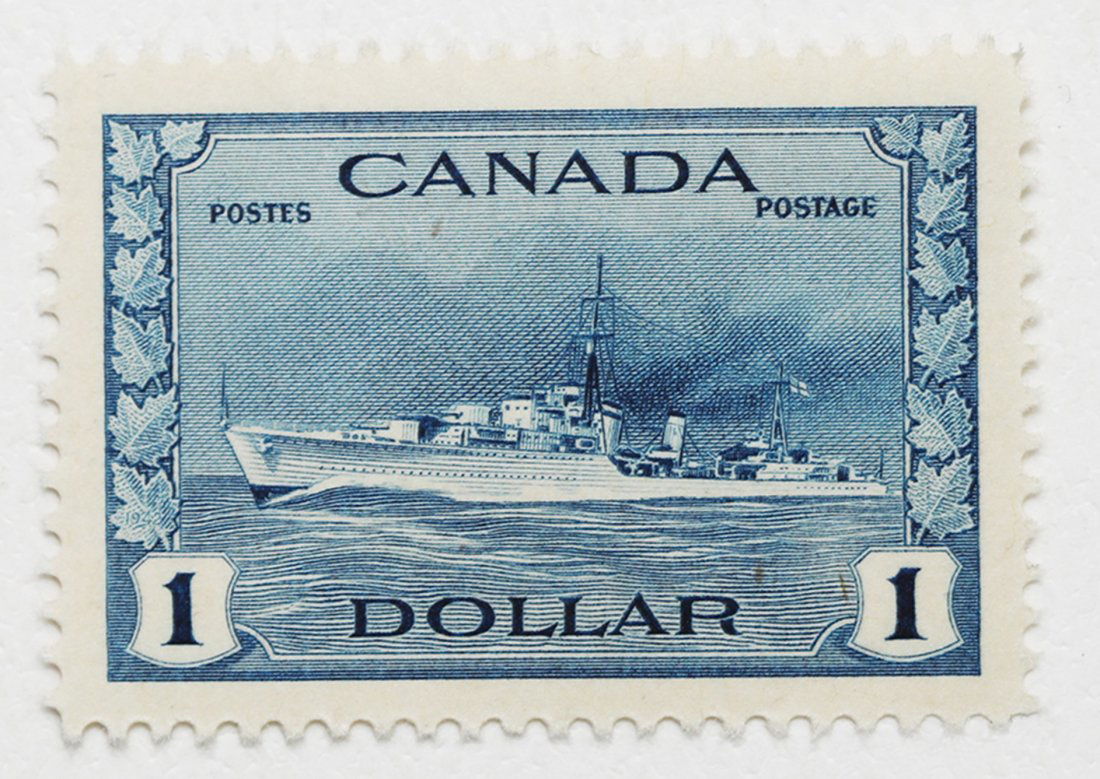 Canada $1 S/C #262 Destroyer MNH XF (1 of 1)
