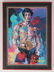 Leroy Neiman's "Rocky" Signed Print