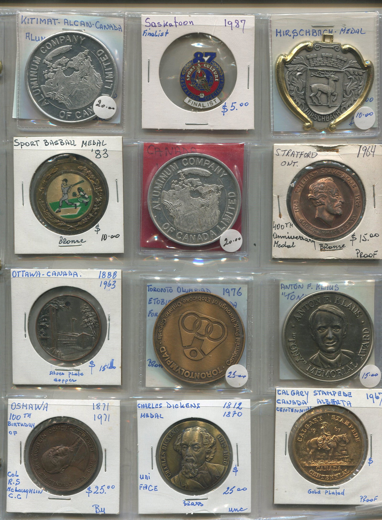 Canada Medals Collection 1 (1 of 2)