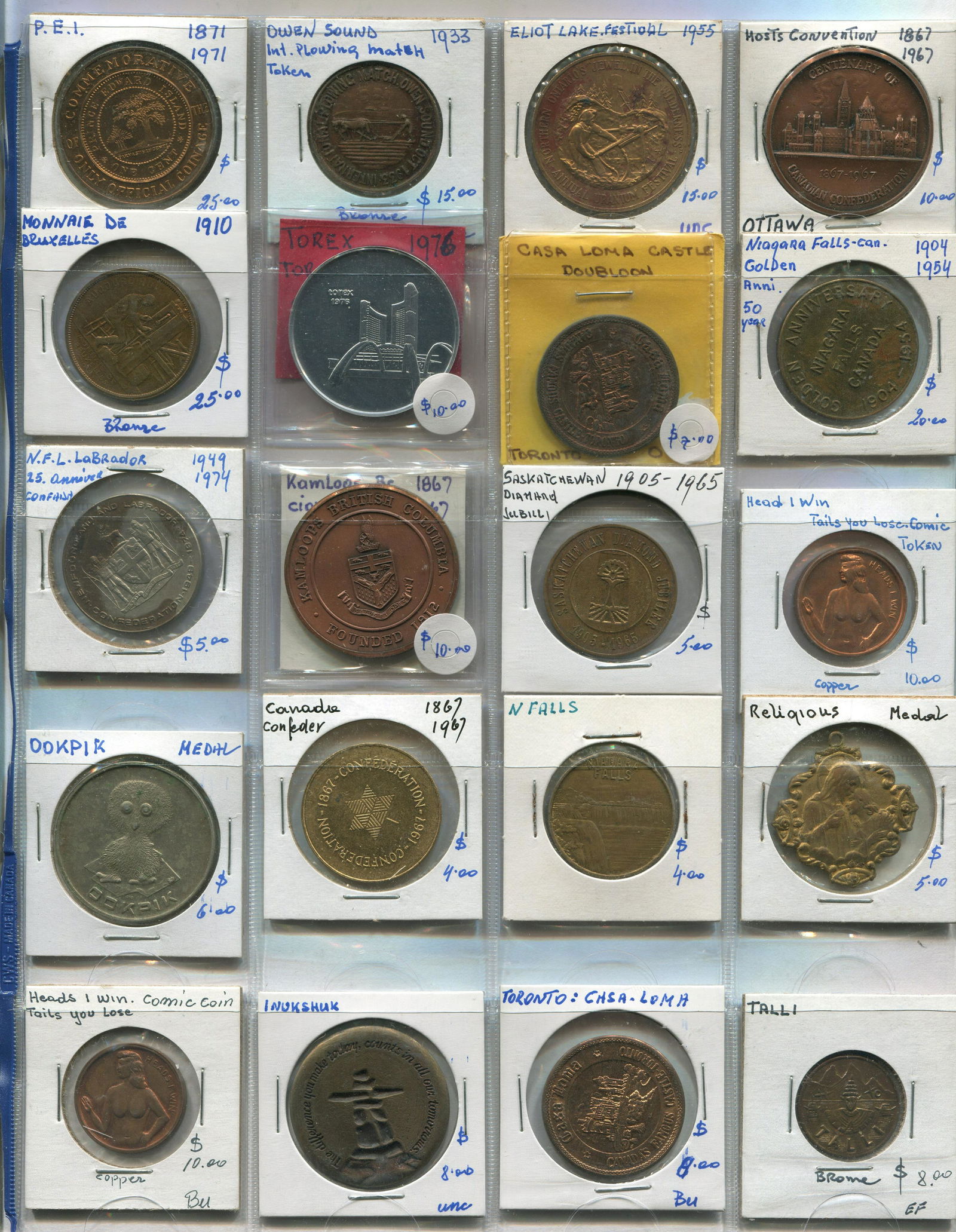 Canada Medals Collection 8 (1 of 2)