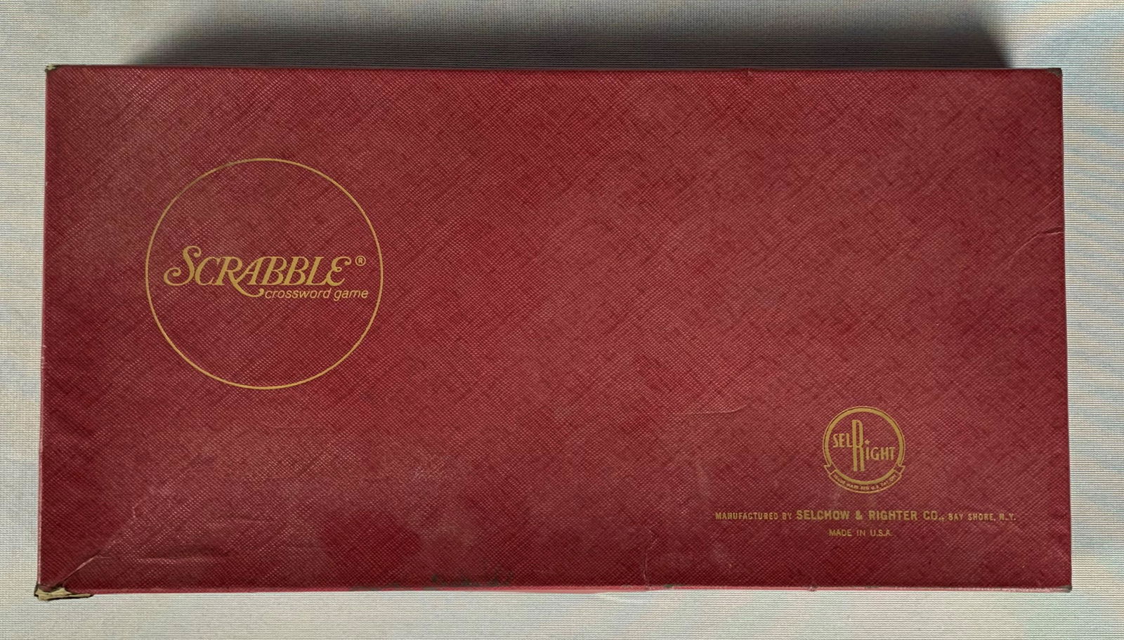 Vintage Scrabble Selchow & Righter Board Game (1 of 4)