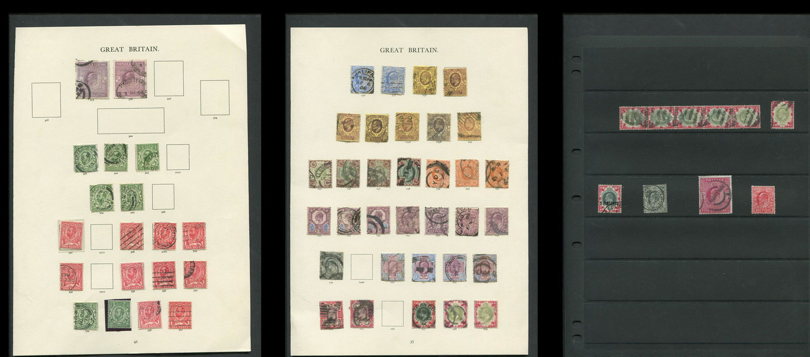Great Britain Edward VII Stamp Collection 4 (1 of 4)