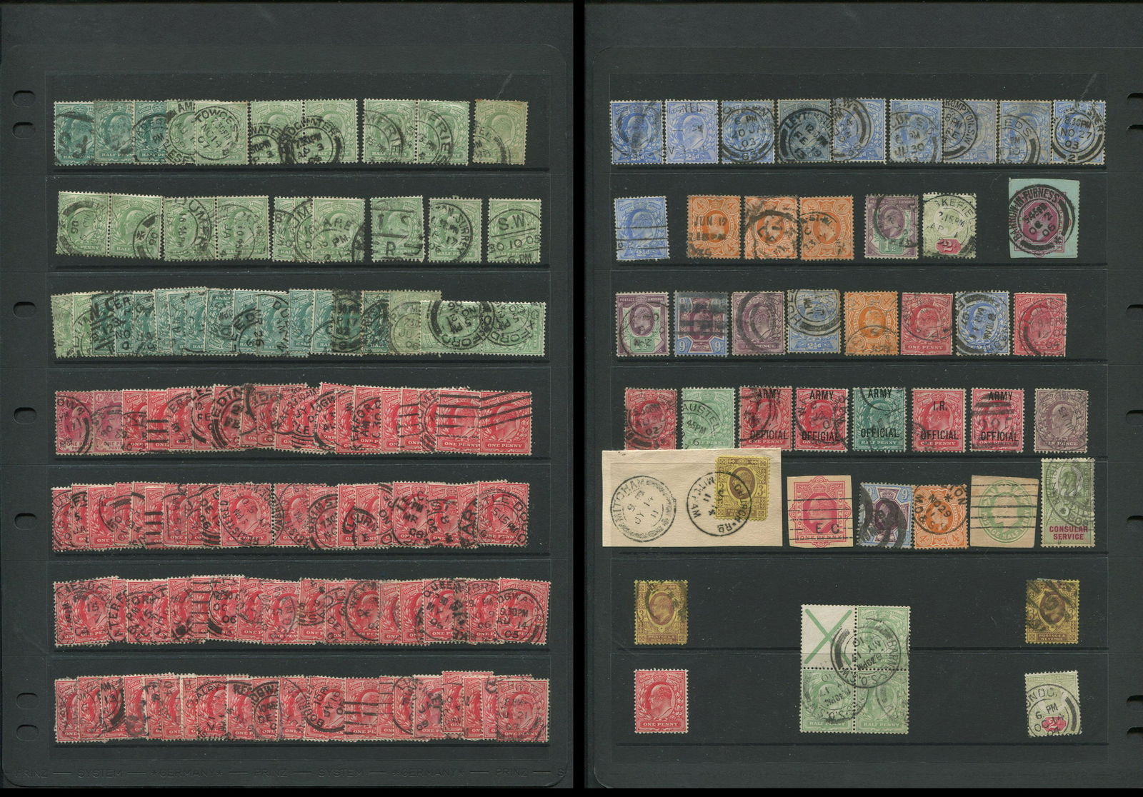 Great Britain Edward VII Stamp Collection 7 (1 of 3)