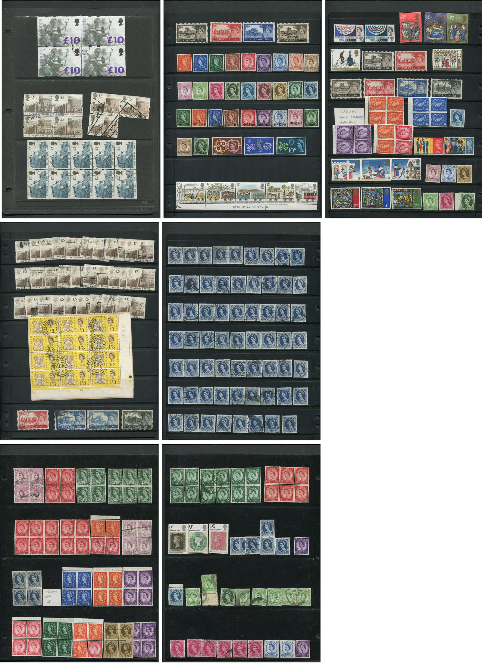 Great Britain Elizabeth Stamp Collection 4 (1 of 8)