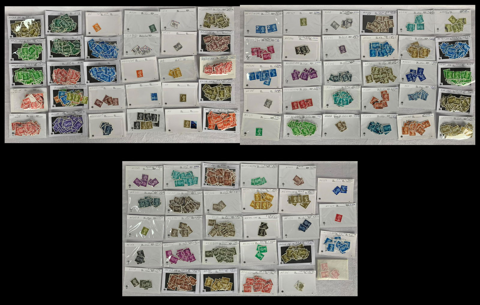 Great Britain Extensive Machins Stamp Collection (1 of 4)