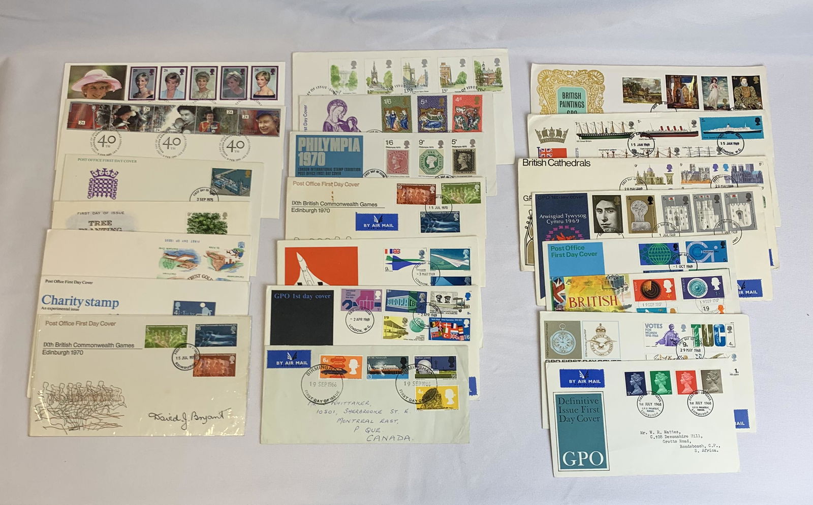 Great Britain First Day Cover Collection (1 of 3)