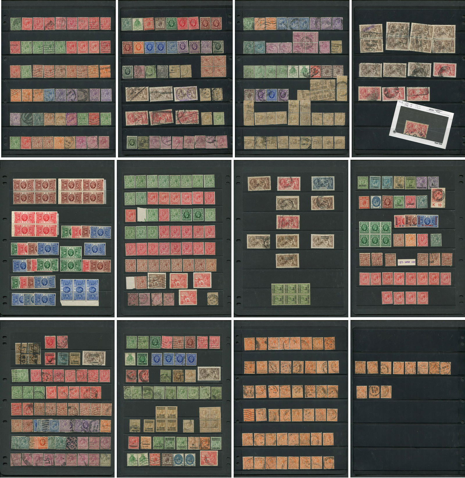 Great Britain George V Extensive Stamp Collection (1 of 7)