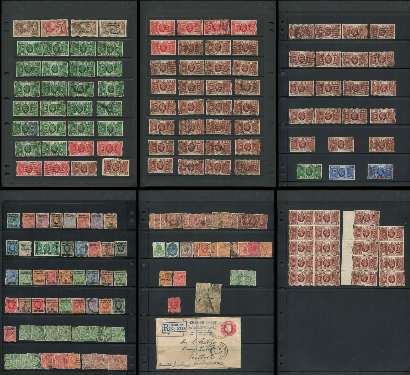 Great Britain George V Stamp Collection 11 (1 of 7)