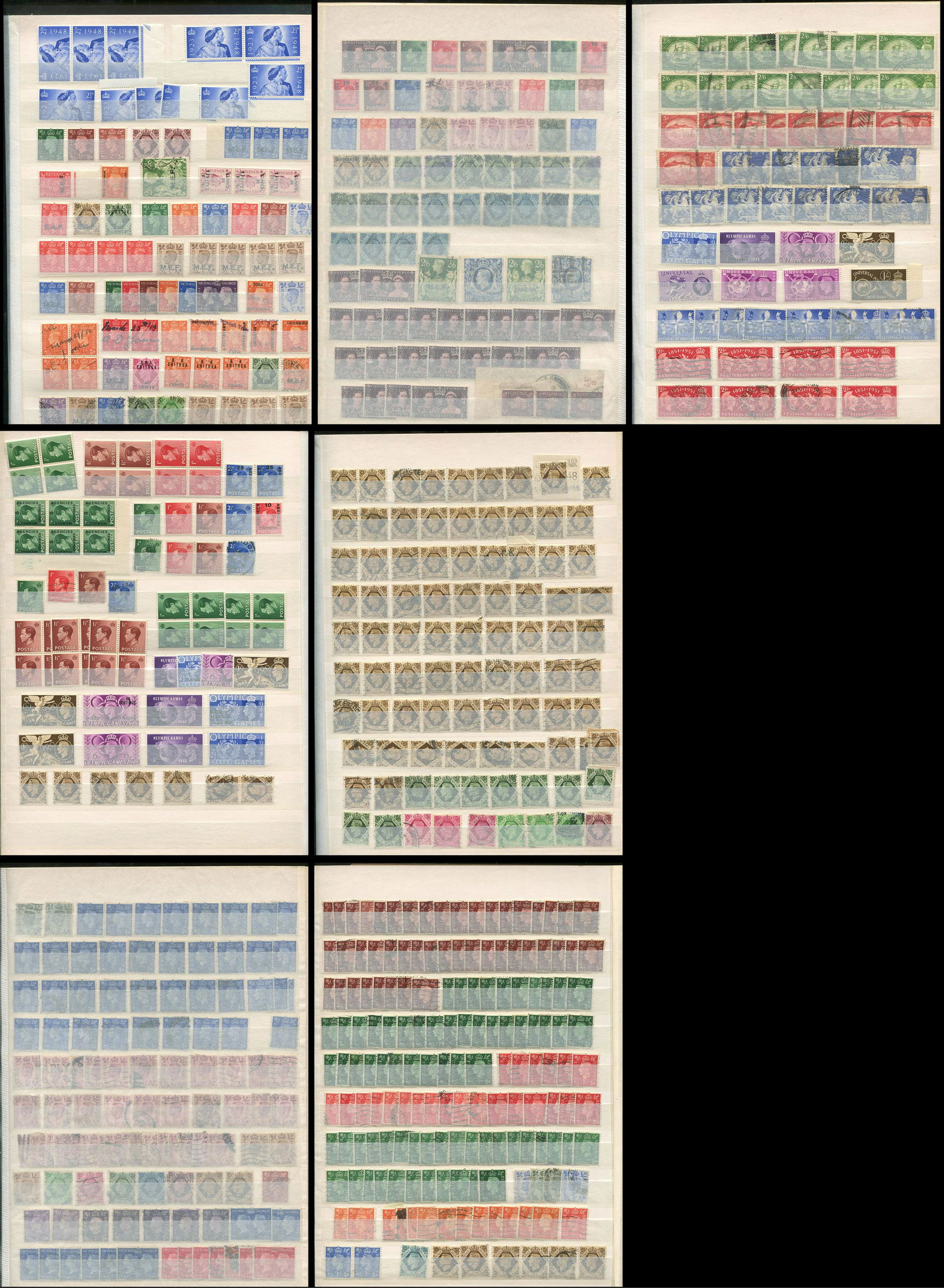 Great Britain George VI Stamp Collection 5 (1 of 8)