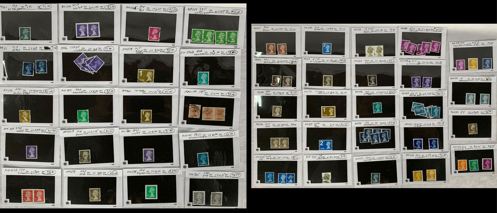 Great Britain Machin Stamp Collection 5 (1 of 3)