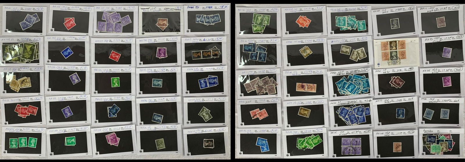 Great Britain Machin Stamp Collection 6 (1 of 3)