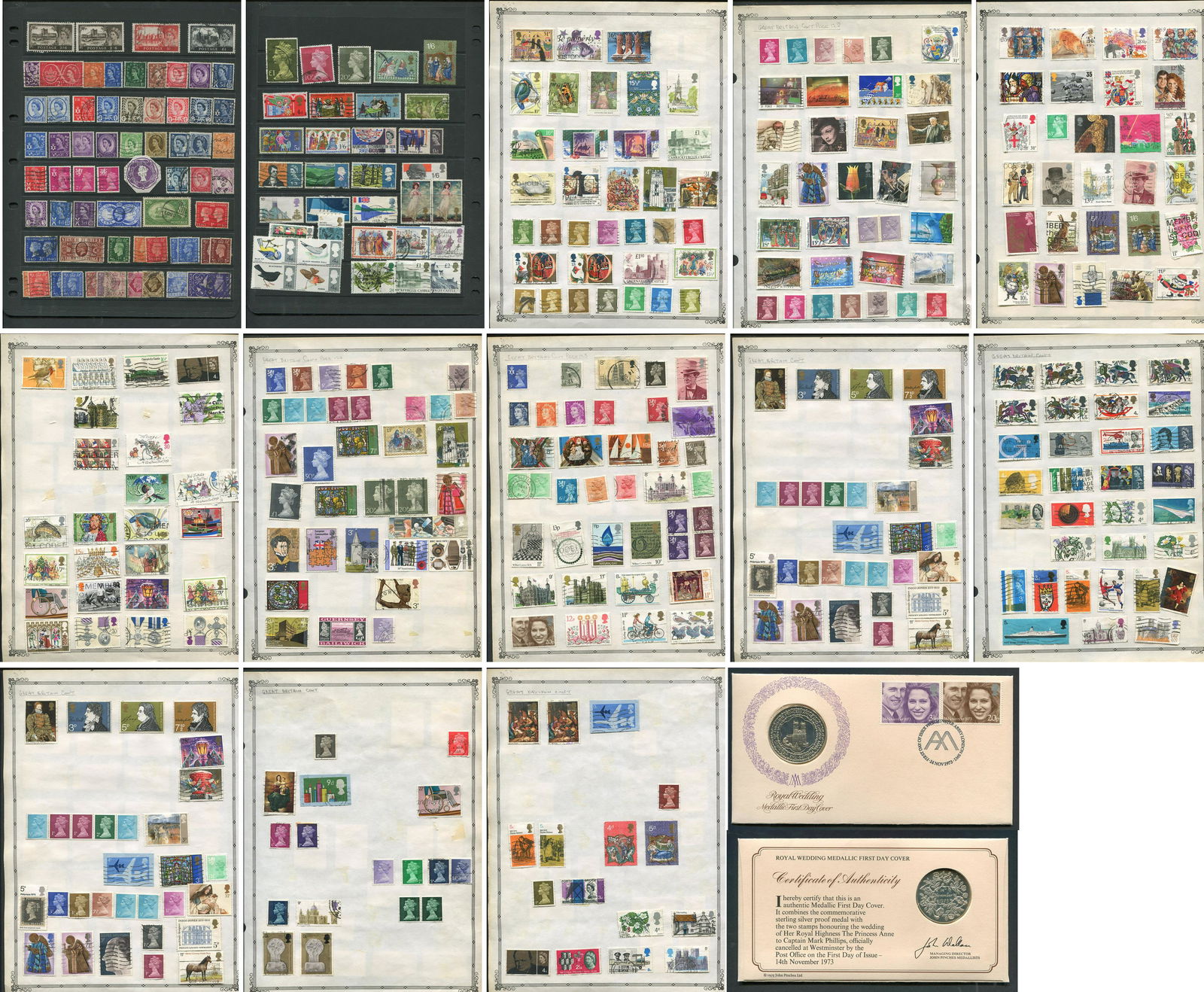Great Britain Stamp Collection 35 (1 of 8)
