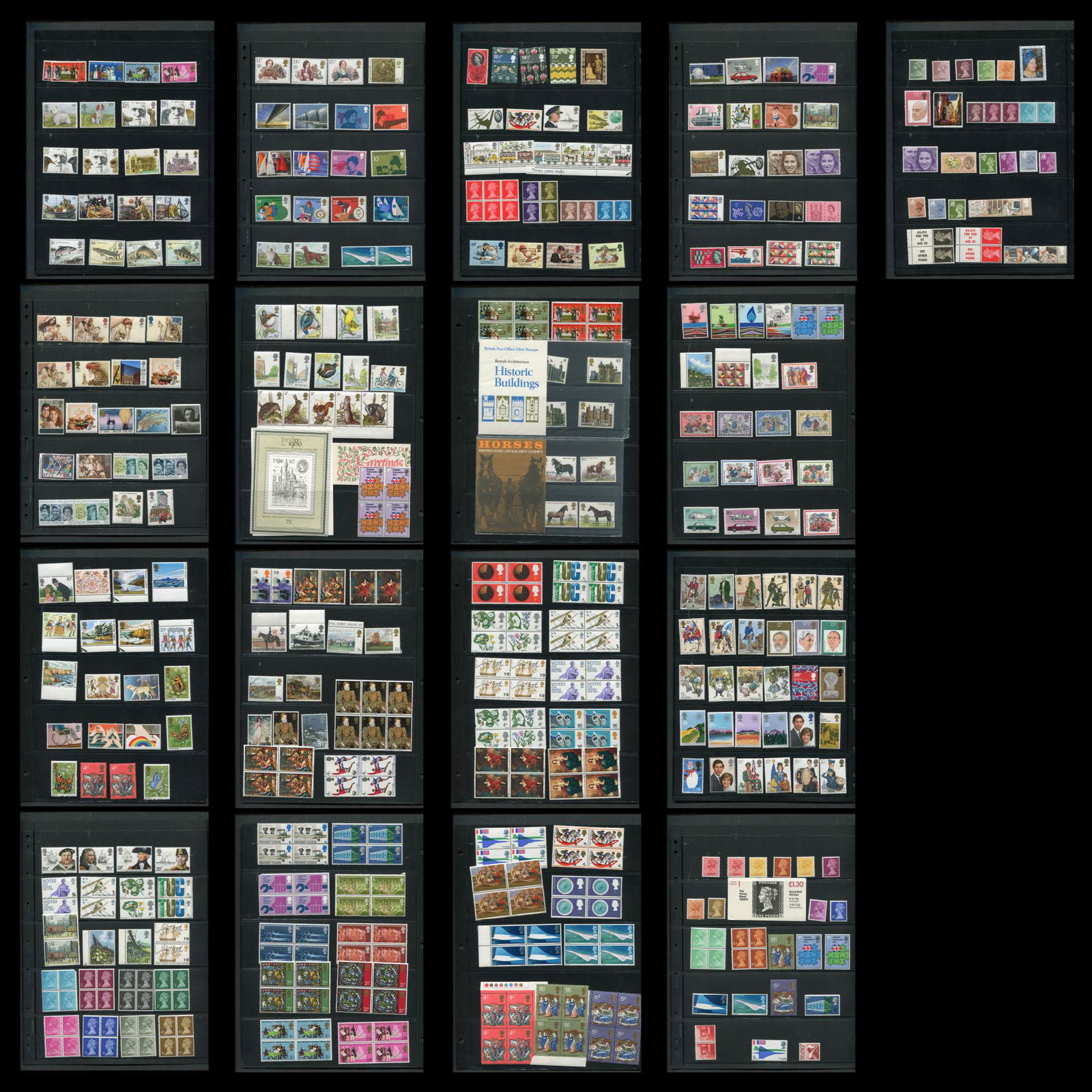 Great Britain Stamp Collection Mint 2 (1 of 10)
