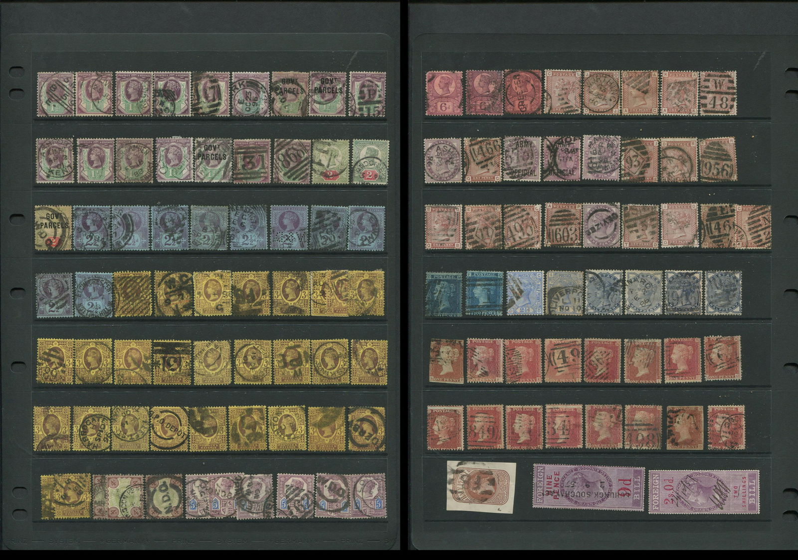 Great Britain Victoria Stamp Collection 4 (1 of 3)