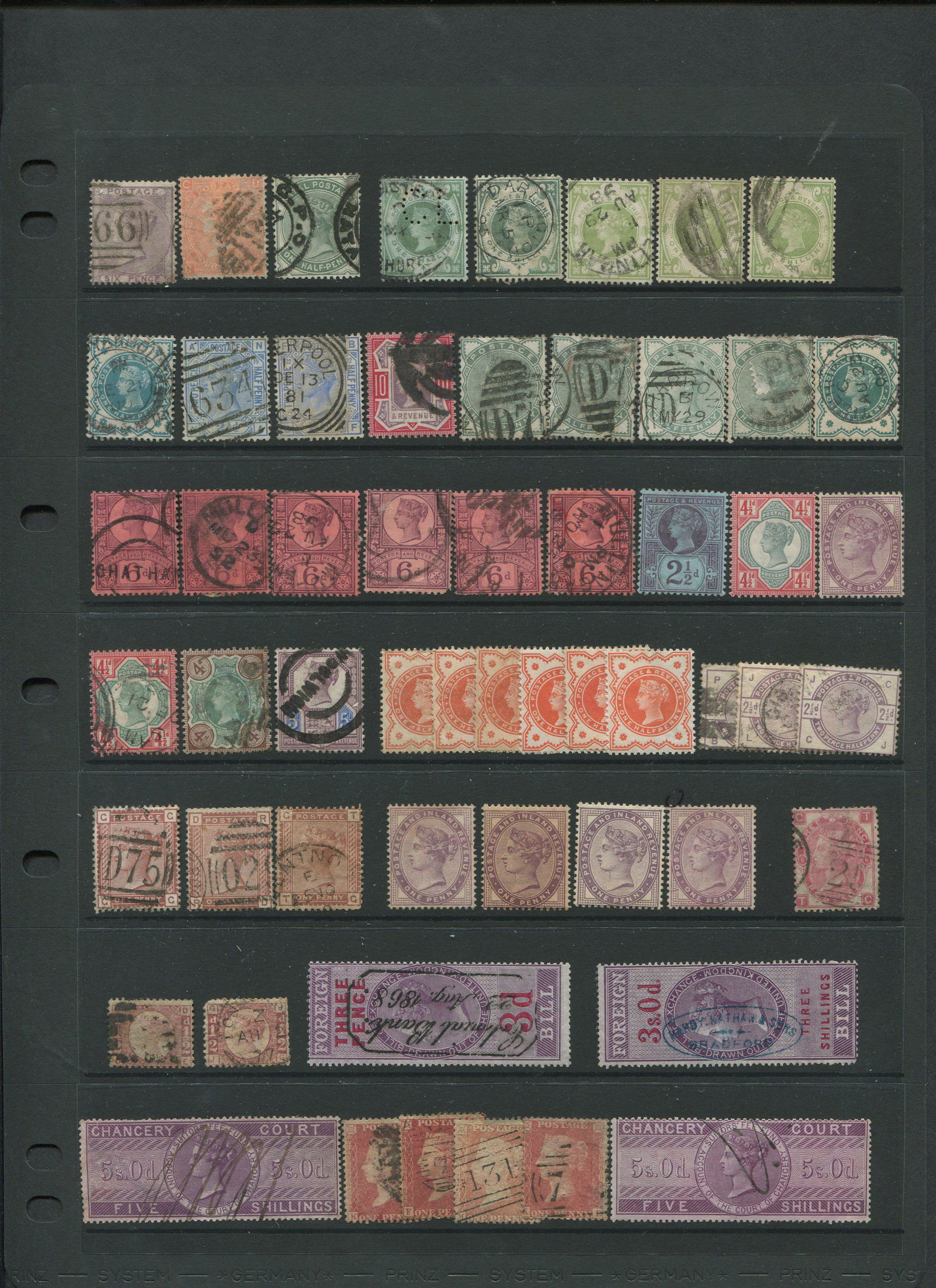 Great Britain Victoria Stamp Collection 5 (1 of 1)