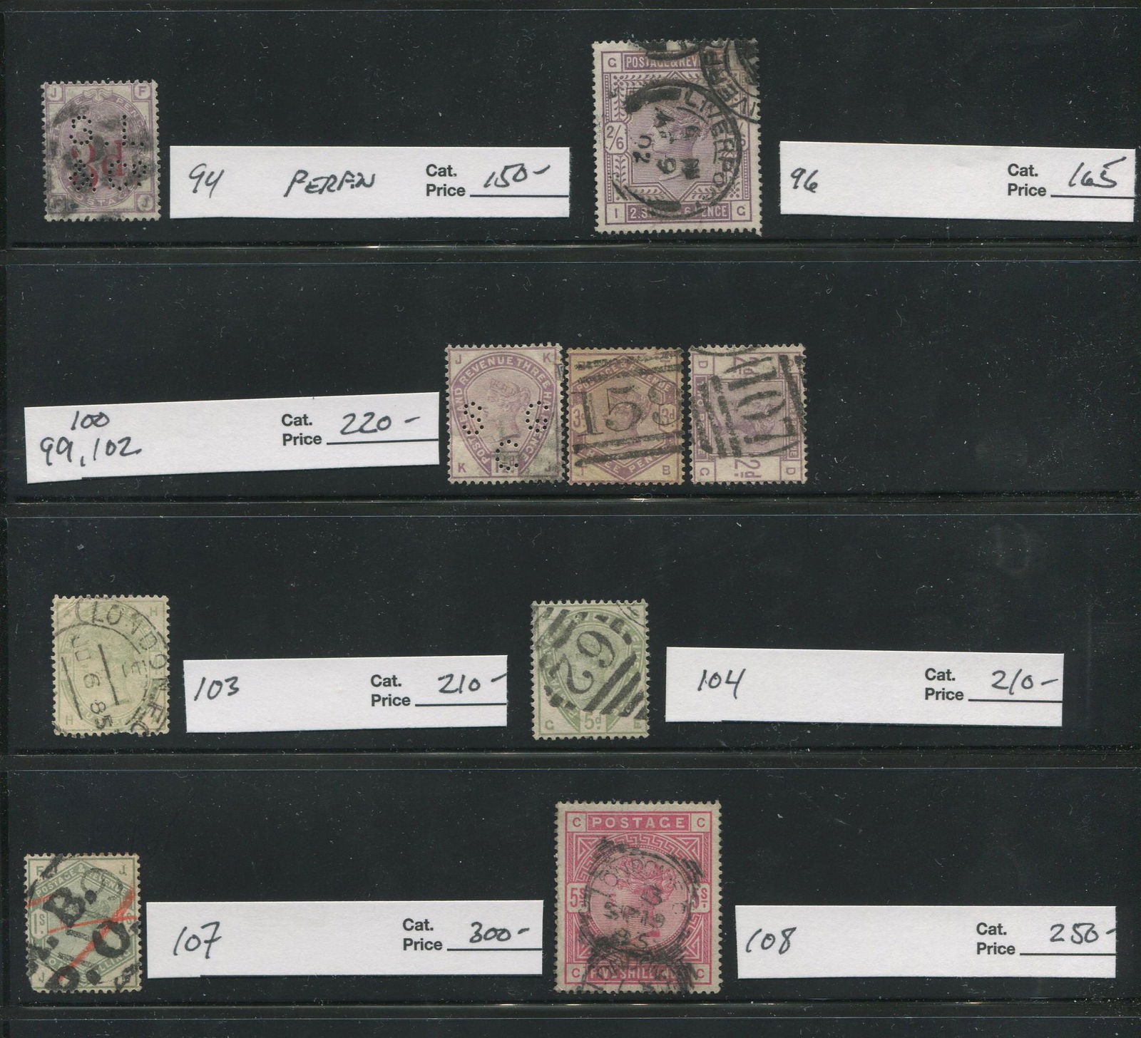 Great Britain Victoria Stamp Collection 17 (1 of 1)