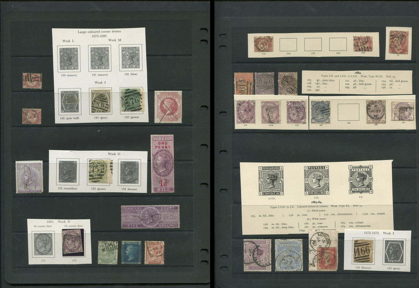 Great Britain Victoria Stamp Collection 23 (1 of 3)